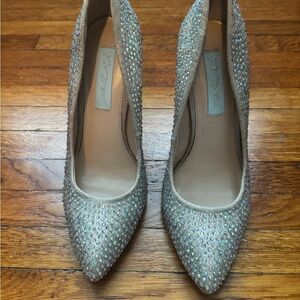 Betsy Johnson Blue.  Beautiful!!  Very sparkly!!